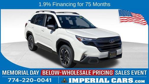 Crystal White Pearl 2026 Subaru Forester Limited