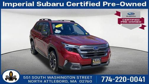 Crimson Red Pearl 2025 Subaru Forester Limited