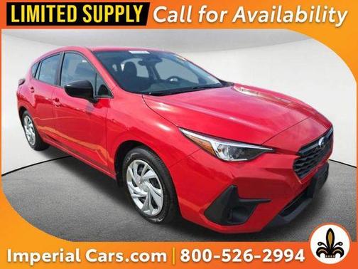 Pure Red 2025 Subaru Impreza Base