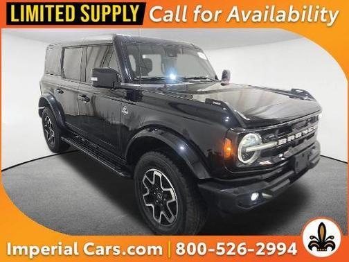 Shadow Black 2024 Ford Bronco Outer Banks
