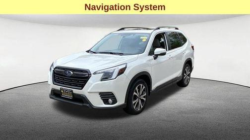 Crystal White Pearl 2023 Subaru Forester Limited