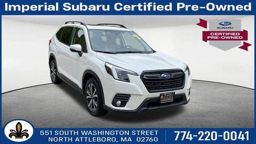 Crystal White Pearl 2023 Subaru Forester Limited