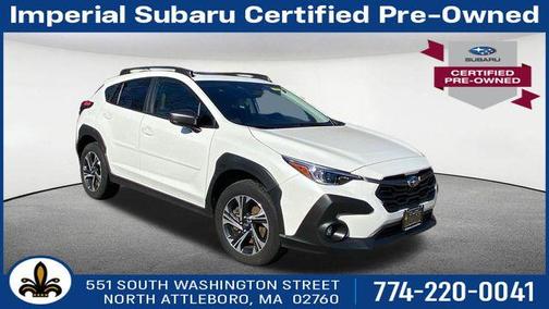 Crystal White Pearl 2024 Subaru Crosstrek Premium