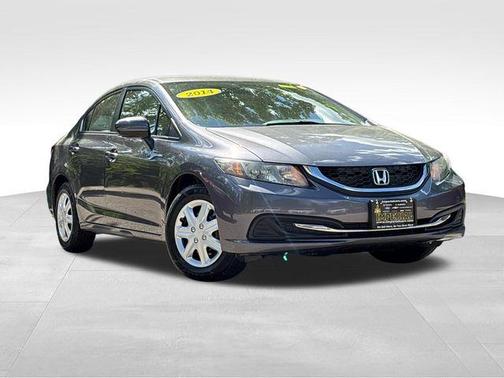 Modern Steel Metallic 2014 Honda Civic LX