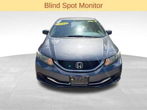 Modern Steel Metallic 2014 Honda Civic LX