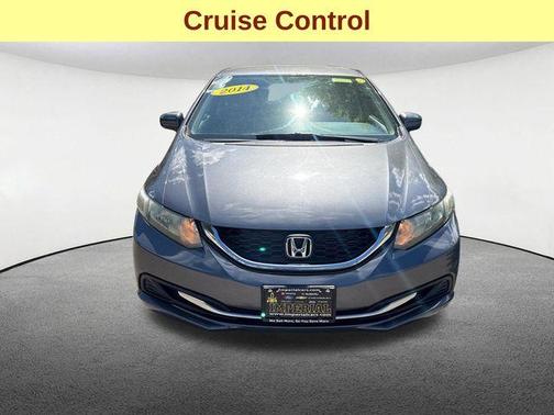 Modern Steel Metallic 2014 Honda Civic LX