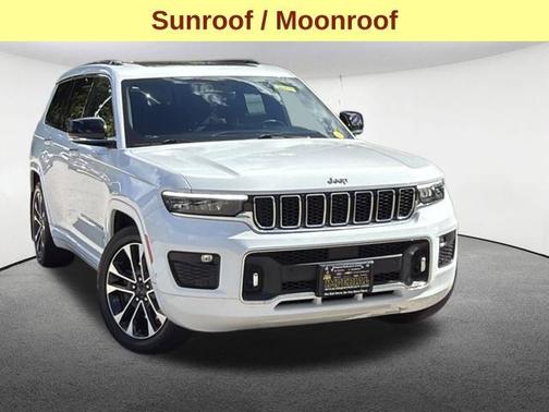 Bright White Clearcoat 2022 Jeep Grand Cherokee L Overland