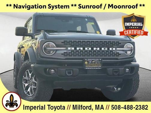 Carbonized Gray Metallic 2025 Ford Bronco Badlands