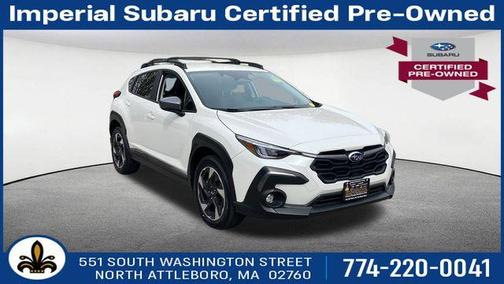 Crystal White Pearl 2024 Subaru Crosstrek Limited