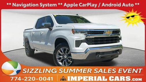 Summit White 2024 Chevrolet Silverado 1500 LT