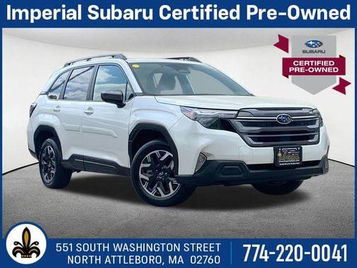 Crystal White Pearl 2025 Subaru Forester Premium