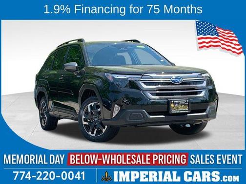 Crystal Black Silica 2026 Subaru Forester Premium