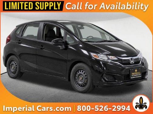 Black 2019 Honda Fit LX