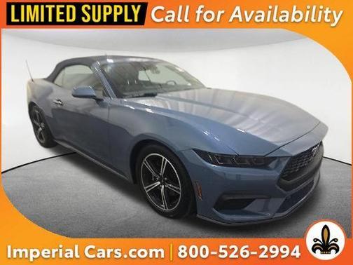 Blue 2025 Ford Mustang EcoBoost Premium