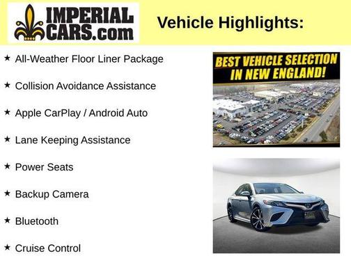 Celestial Silver Metallic 2020 Toyota Camry SE