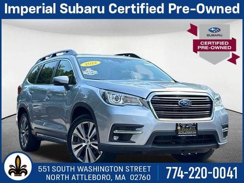 Ice Silver Metallic 2022 Subaru Ascent Limited 7-Passenger