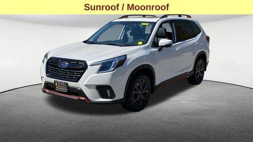 Crystal White Pearl 2023 Subaru Forester Sport