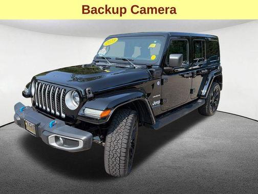 Black Clearcoat 2023 Jeep Wrangler 4xe Sahara