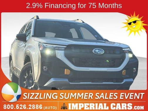Crystal White Pearl 2026 Subaru Forester Wilderness