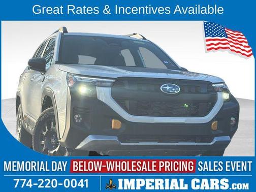 Crystal White Pearl 2026 Subaru Forester Wilderness