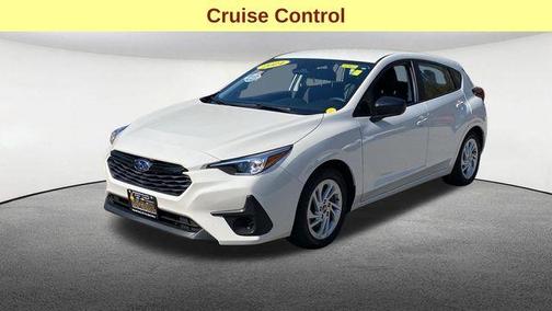 Crystal White Pearl 2024 Subaru Impreza Base