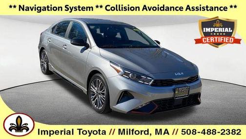 Steel Gray 2022 Kia Forte GT-Line