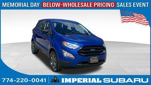 Lightning Blue Metallic 2018 Ford EcoSport S