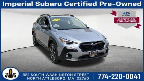 Ice Silver Metallic 2024 Subaru Crosstrek Premium