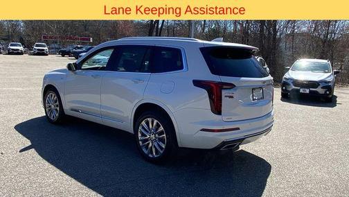 Crystal White Tri-Coat 2022 Cadillac XT6 Premium Luxury AWD