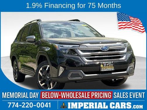 Crystal Black Silica 2026 Subaru Forester Limited