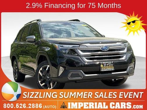 Crystal Black Silica 2026 Subaru Forester Limited