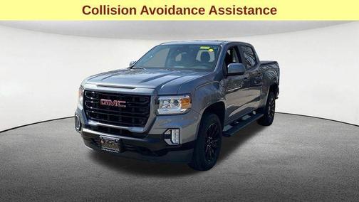 Satin Steel Metallic 2021 GMC Canyon Elevation