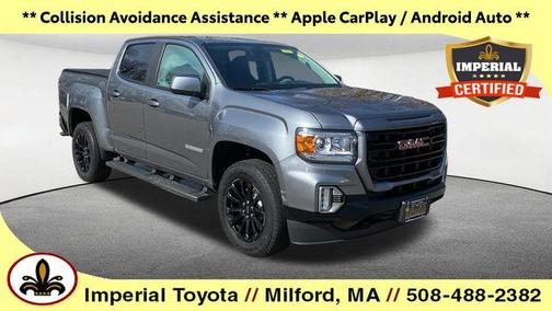 Satin Steel Metallic 2021 GMC Canyon Elevation