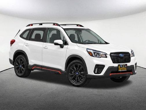 Crystal White Pearl 2020 Subaru Forester Sport