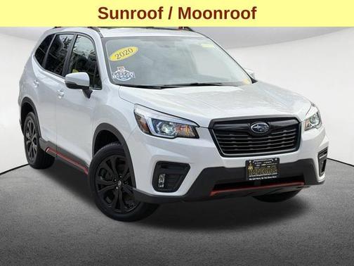 Crystal White Pearl 2020 Subaru Forester Sport