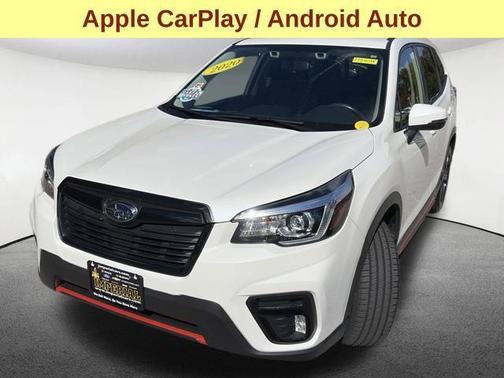 Crystal White Pearl 2020 Subaru Forester Sport