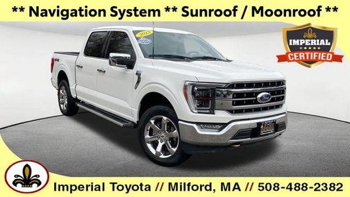 Star White 2023 Ford F-150 Lariat