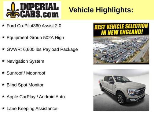 Star White 2023 Ford F-150 Lariat