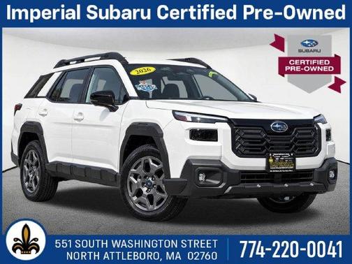 Crystal White Pearl 2026 Subaru Outback Premium