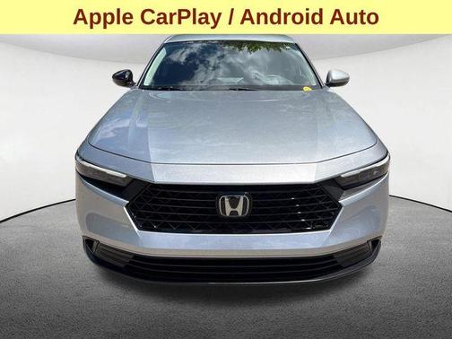 Solar Silver Metallic 2025 Honda Accord LX