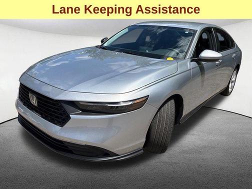 Solar Silver Metallic 2025 Honda Accord LX