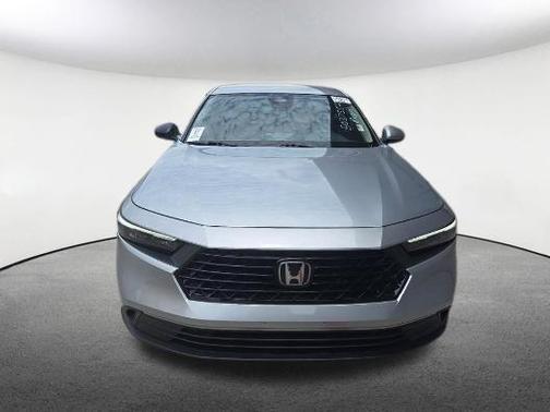 Solar Silver Metallic 2025 Honda Accord LX