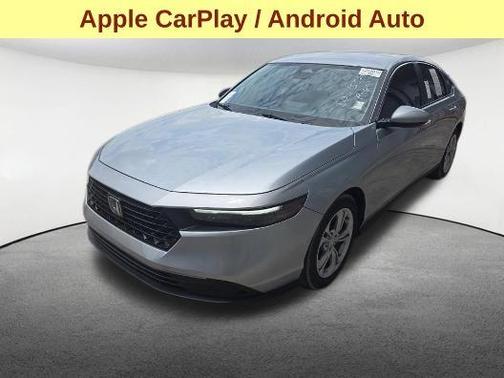 Solar Silver Metallic 2025 Honda Accord LX