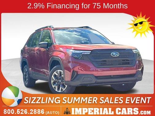 Crimson Red Pearl 2026 Subaru Forester