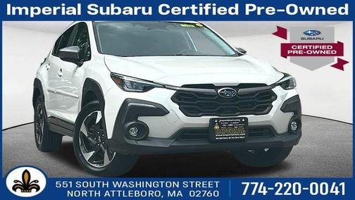 Crystal White Pearl 2024 Subaru Crosstrek Limited