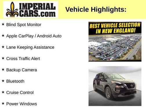 Black 2023 Nissan Rogue S