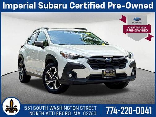 Crystal White Pearl 2024 Subaru Crosstrek Premium