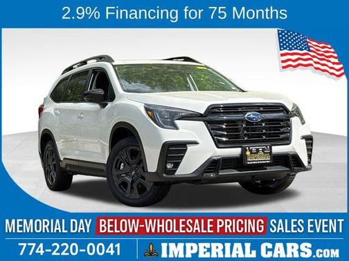 Crystal White Pearl 2026 Subaru Ascent Onyx Edition Touring