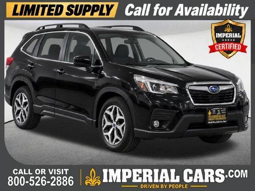 Crystal Black Silica 2020 Subaru Forester Premium