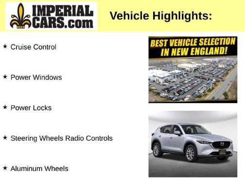 Sonic Silver Metallic 2022 Mazda CX-5 2.5 S Select Package
